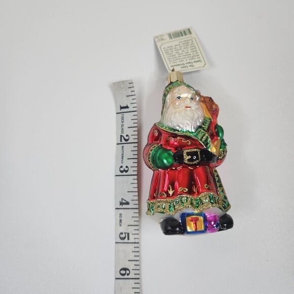 OWC Old World Christmas A Very Merry Father Christma #40013 Santa Ornament - Picture 7 of 7